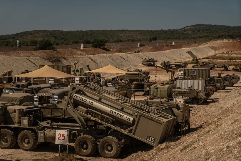 סיום השתלמות מטכ״לית ללחימה בלבנון בהובלת עוצבת ״געש״