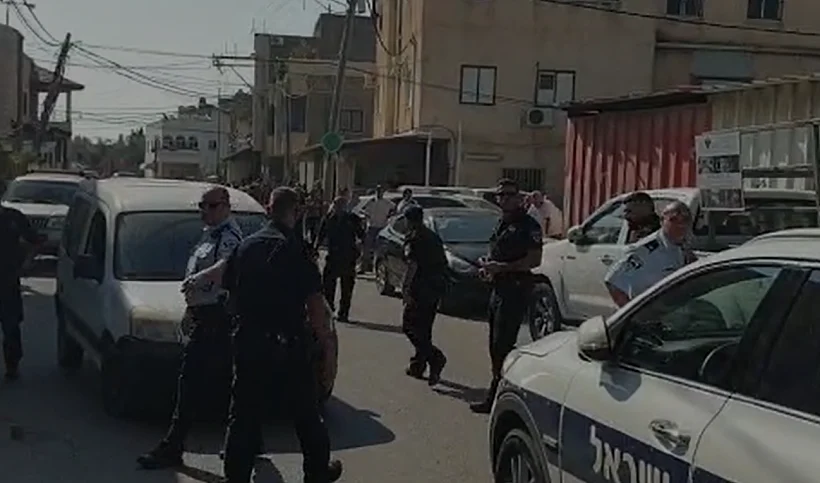 זירת הירי במג'ד אל-כרום