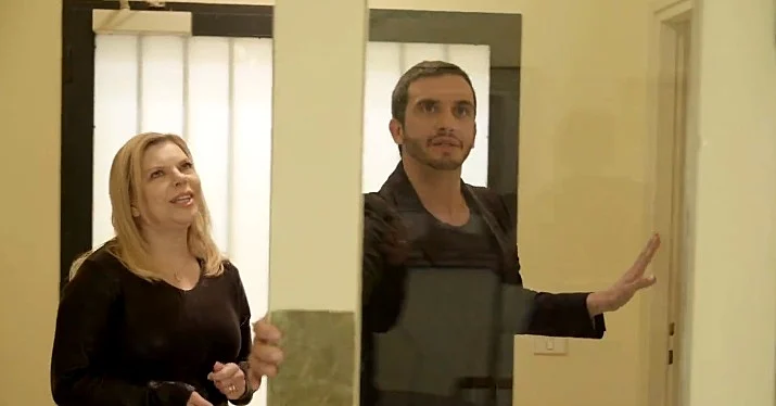 מתוך הסרטון כשמושיק פגש את שרה