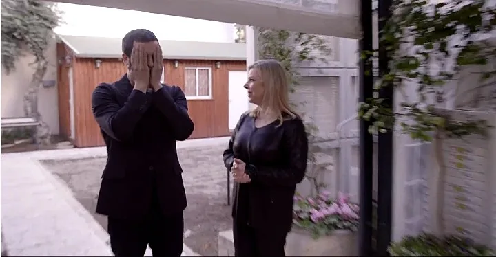 מתוך הסרטון כשמושיק פגש את שרה