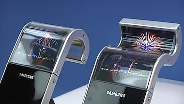 מסכים גמישים של סמסונג