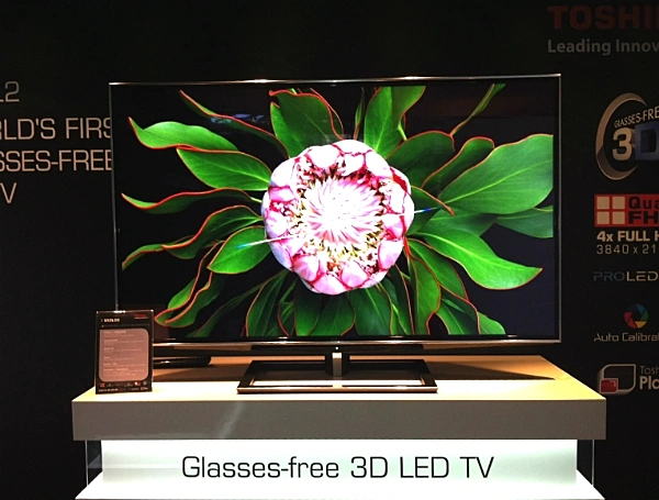 טלוויזית תלת ממד טושיבה ZL55