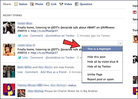 פייסבוק שדרוגי עיצוב