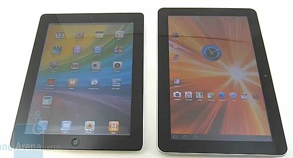 אייפד 2 גלקסי טאב פוטושופ