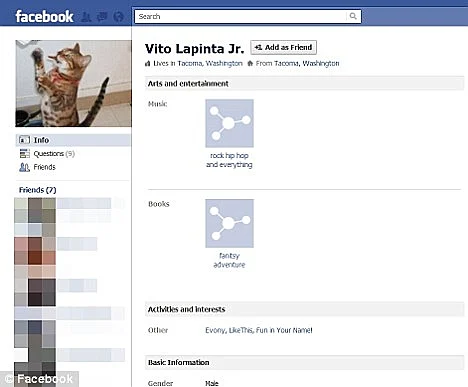 עמוד הפרופיל של ויטו להפינטה