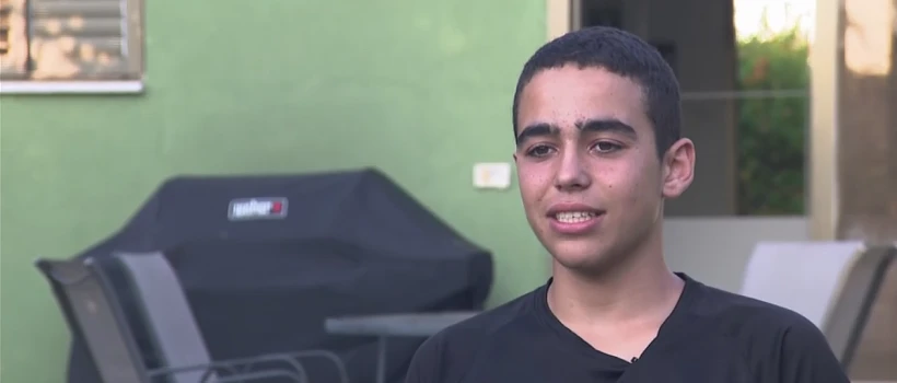 אופק סתיו חיים, תלמיד כיתה ט'