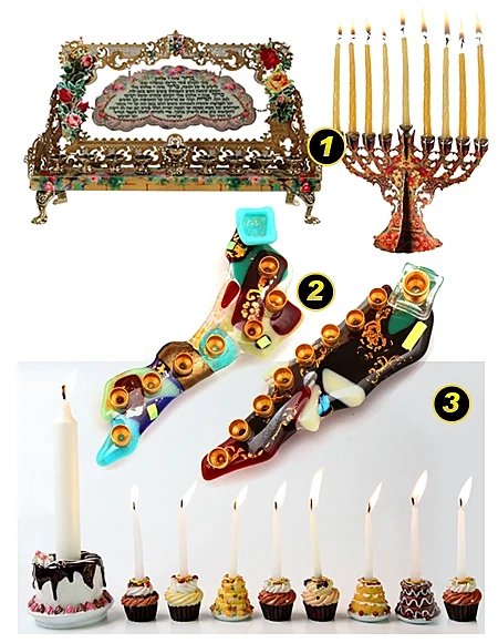 חנוכיות מיוחדות 2010