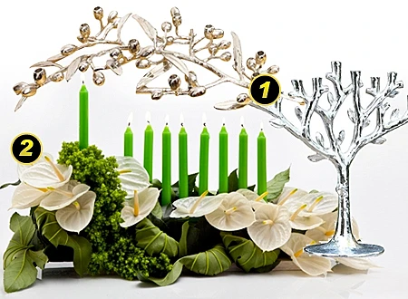 חנוכיות מיוחדות 2010