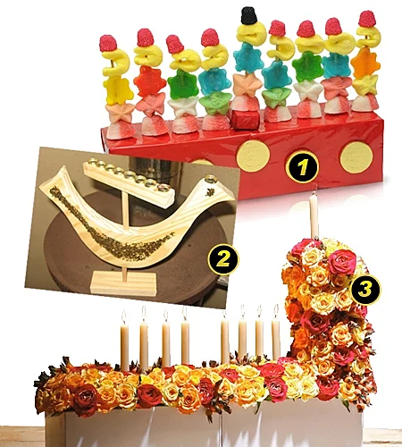 חנוכיות מיוחדות 2010