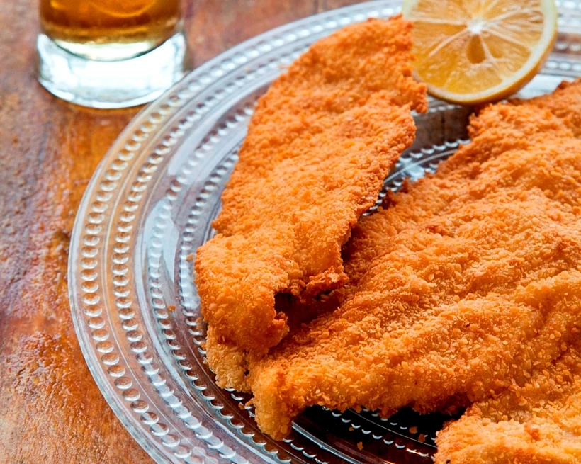 שניצלים כשרים לפסח, מסעדת שיין אנד שארפ