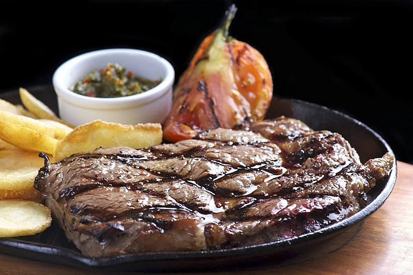 תמונה של סטייק ממסעדת מרינדו