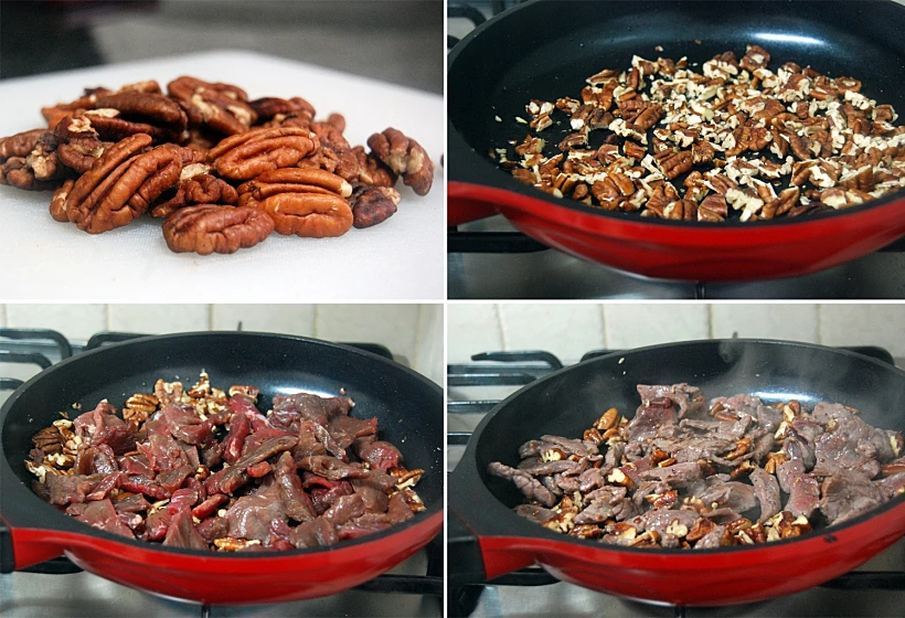 דלעת ערמונים במילוי קוסקוס ובשר