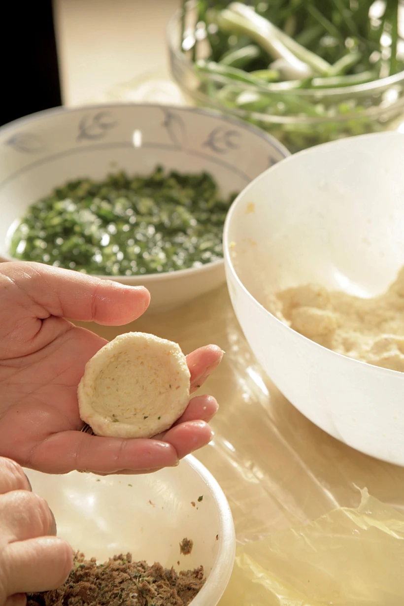 קובה במילוי קאלייה (מלית של בשר צלוי ומתובל)