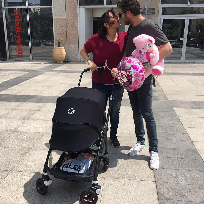 לירון שמם ובתה