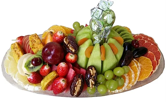 סלסלת פירות ושוקולד, 250 ש