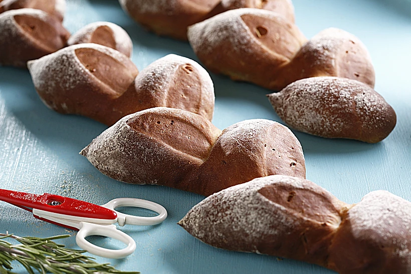 לחם שום ורוזמרין