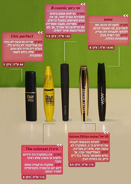 עבור כתבת מבחן המסקרות בלייף סטייל