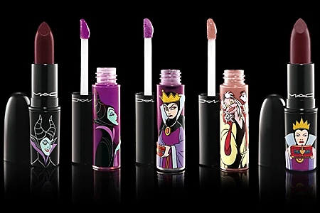 סט איפור של חברת מאק בהשראת הדמויות הרעות של דיסני