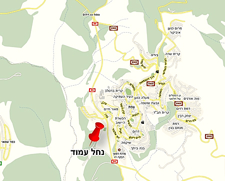 מפת איזור הצפון