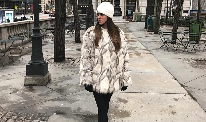 מצאה את עצמה ביום צילומים