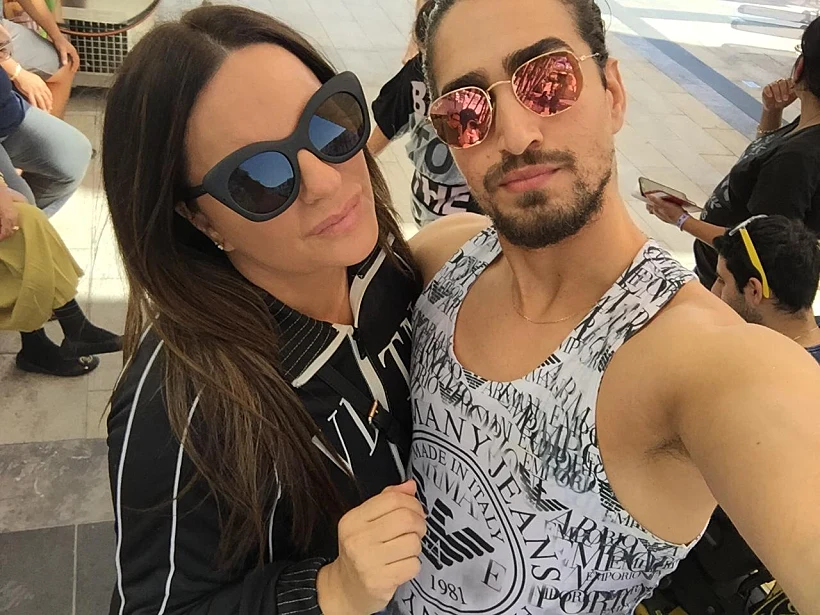 שון בלאיש ואופירה אסייג בסלפי