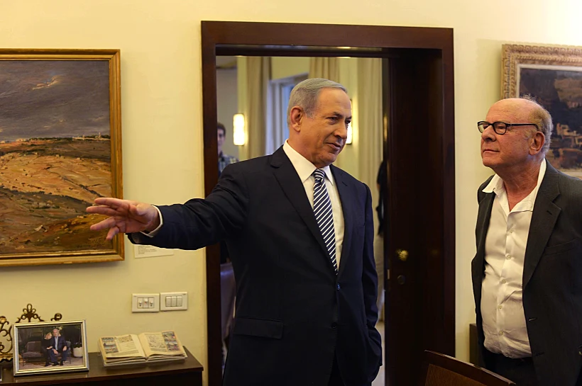 בנימין נתניהו וארט גורפינקל