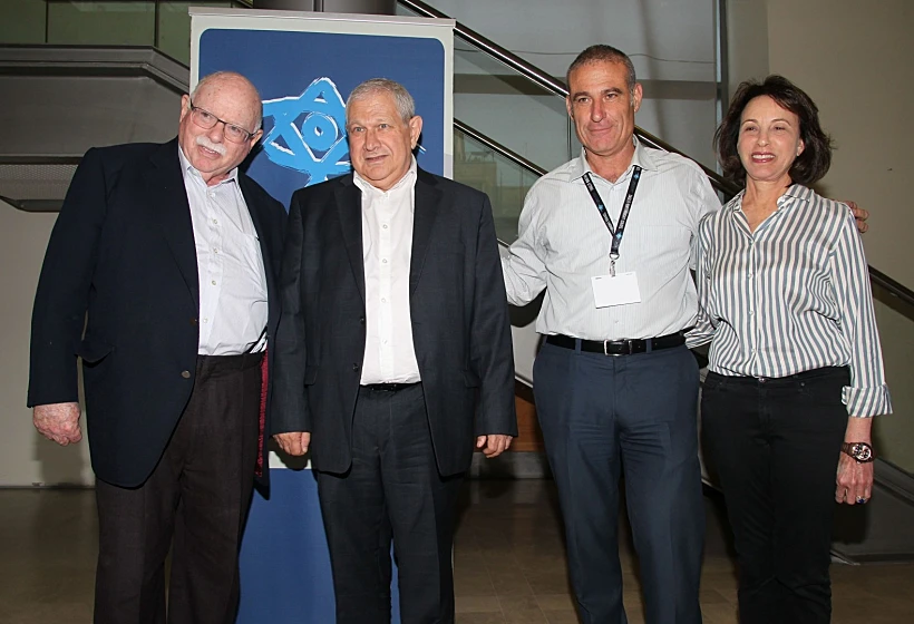 גודי שטיינהרדט, גידי מרק, דוד ברודט ומייקל שטיינהרדט.