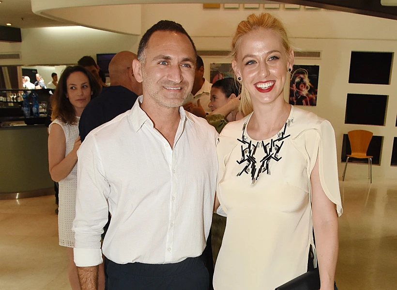 ענבל שלווי ושלום מיכאשווילי. עכשיו היא גאה בתוצר