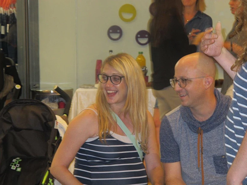 ערן זרחוביץ ואשתו