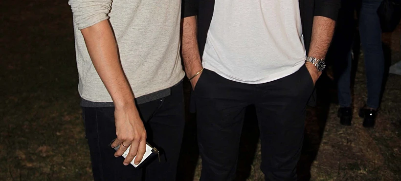 אסי ואלברט. ושימו לב לטבעת