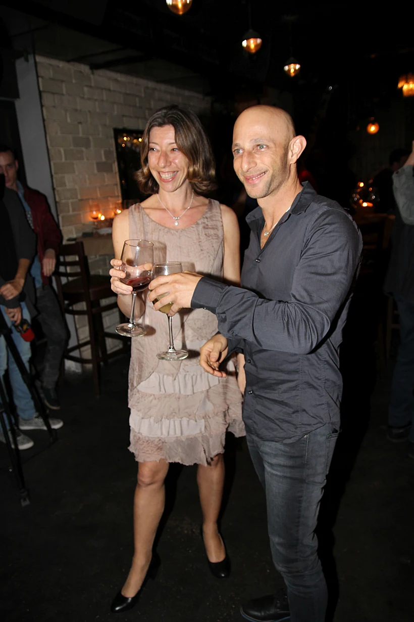 דרור רפאל ואשתו