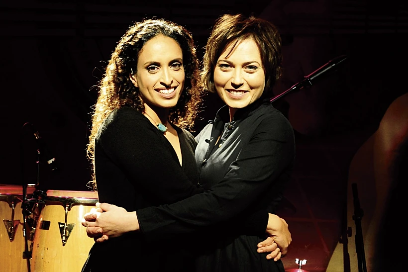 מירה עוואד ואחינועם ניני