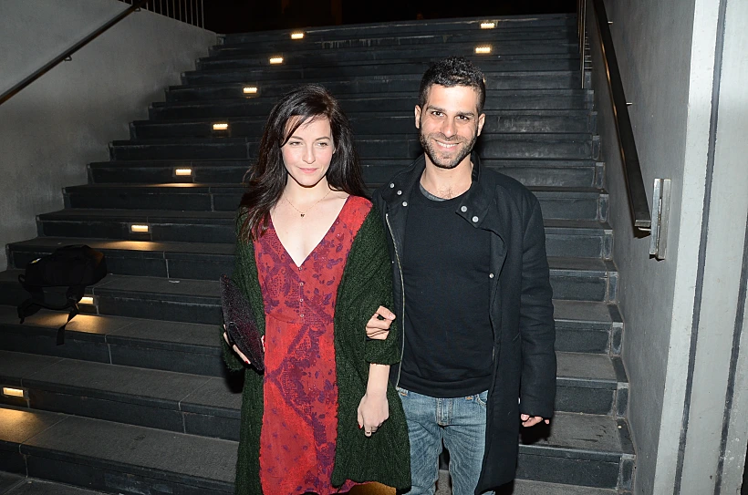 עידו מוסרי ובת זוגו