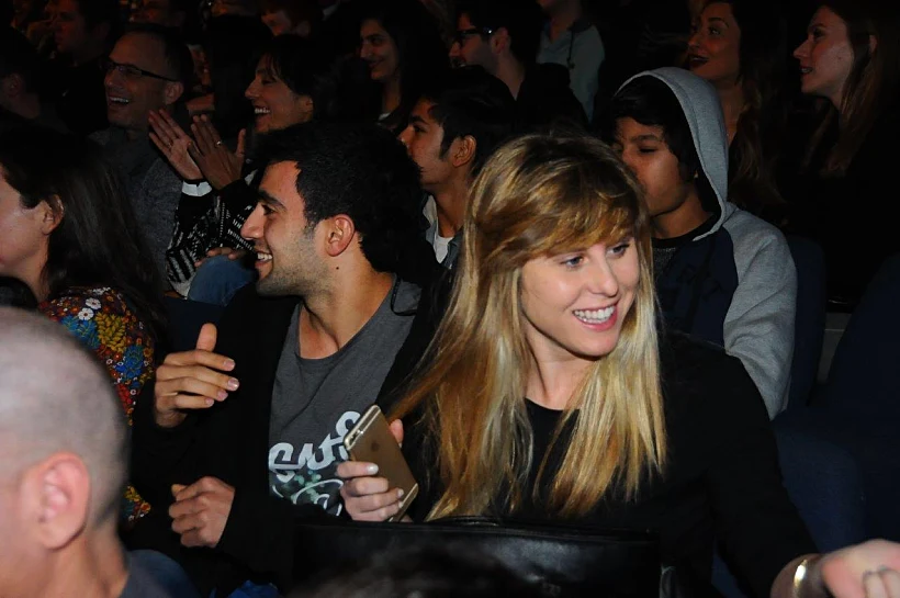 אלין לוי ובן הזוג המסתורי.  טוב, עזבו אותנו