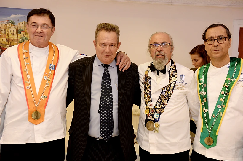 מימין לשמאל יוסי אלבז לאון מנחם, פול מילויצקי, חנן שגיא