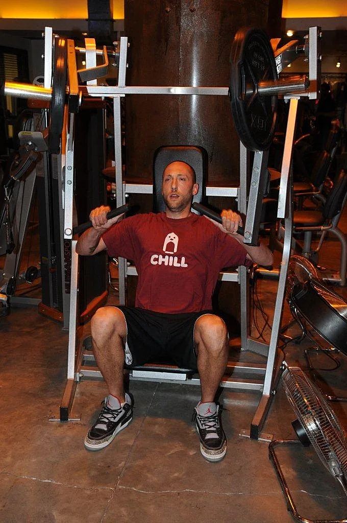 גילי מוסינזון מתאמן