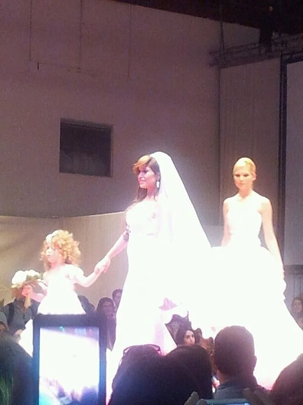 אביבית בר זוהר בשמלת כלה