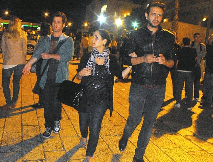 שיר ביטון ועמרי רוטברד בכותל המערבי