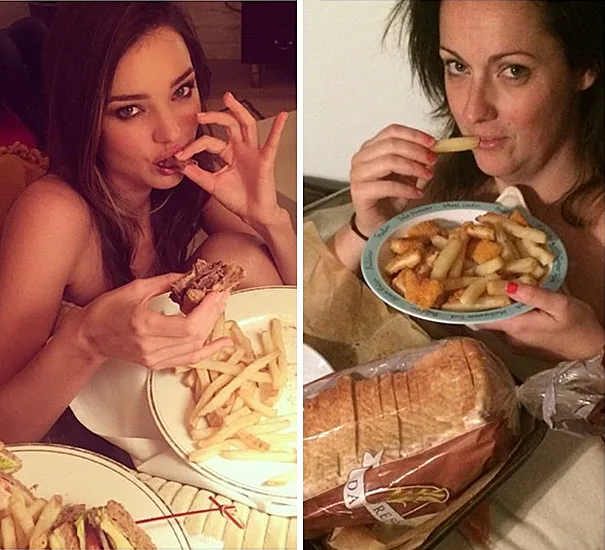 האישה שצוחקת על כל הסלבס