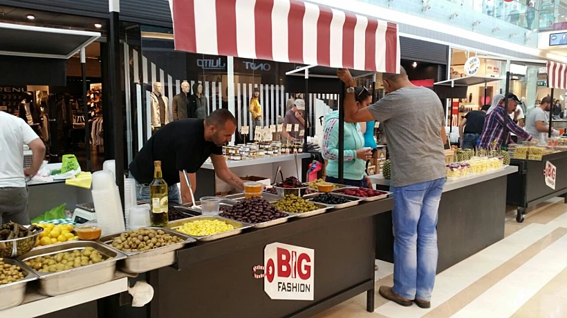 שוק אוכל, big fashion בית שמש