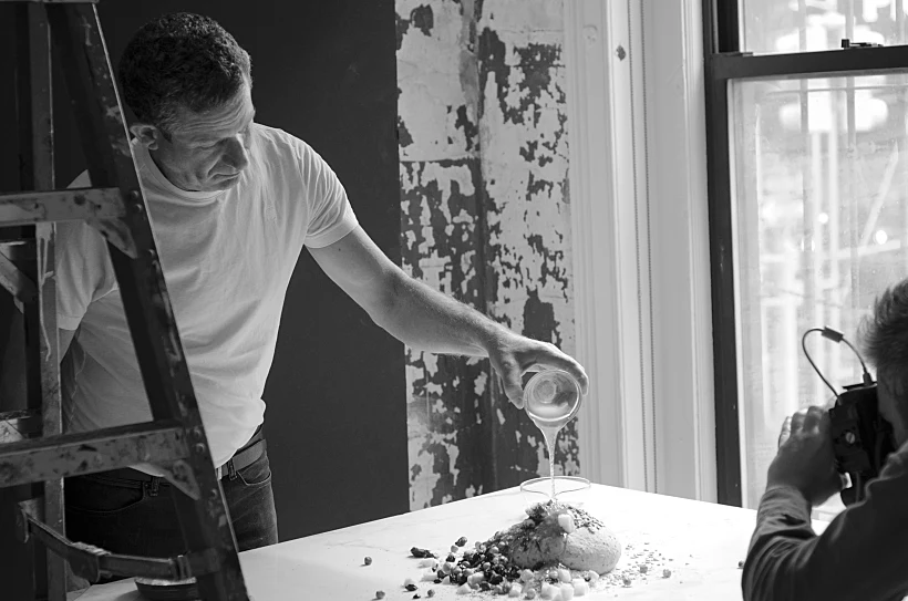 אורי שפט בצילומי הספר