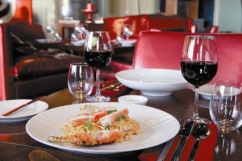 מנה במסעדת רפאל