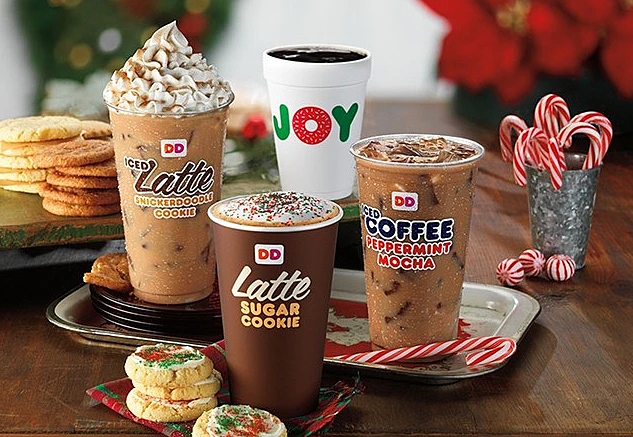 דאנקין דונאטס לכריסמס