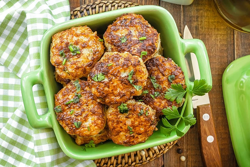 קציצות עוף ונענע