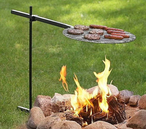 גריל מעל המדורה