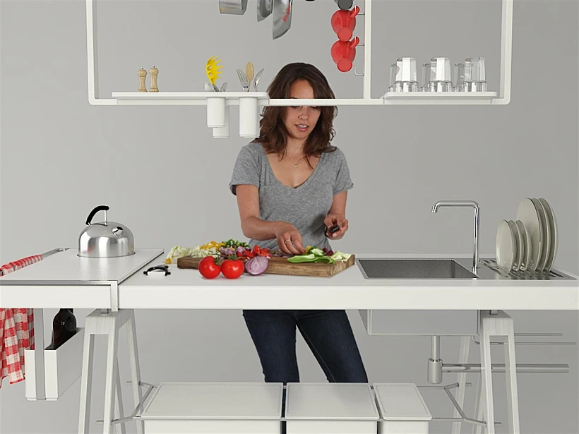 עבודה של שרית שטייף בתערוכת עיצוב קולינרי של שנקר