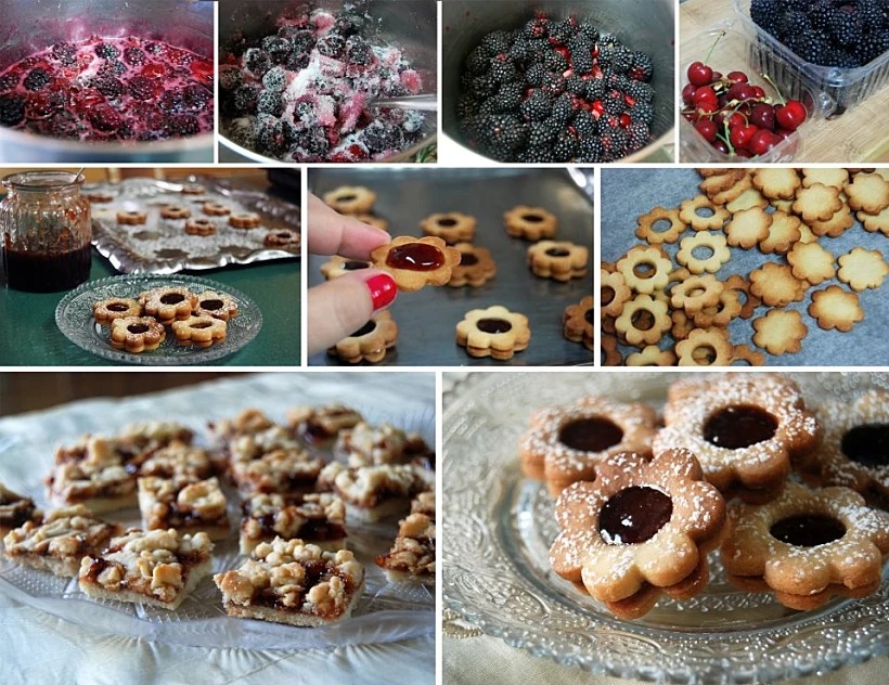 כל הדרך להכנת עוגיות ריבה