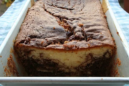 עוגת שיש נוטלה