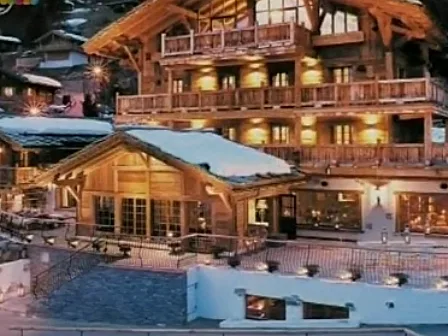 בקתת סקי באלפים