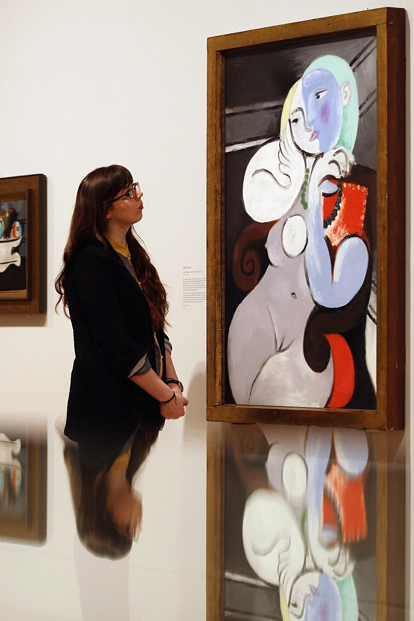 תערוכת אמנות מודרנית של פיקסו